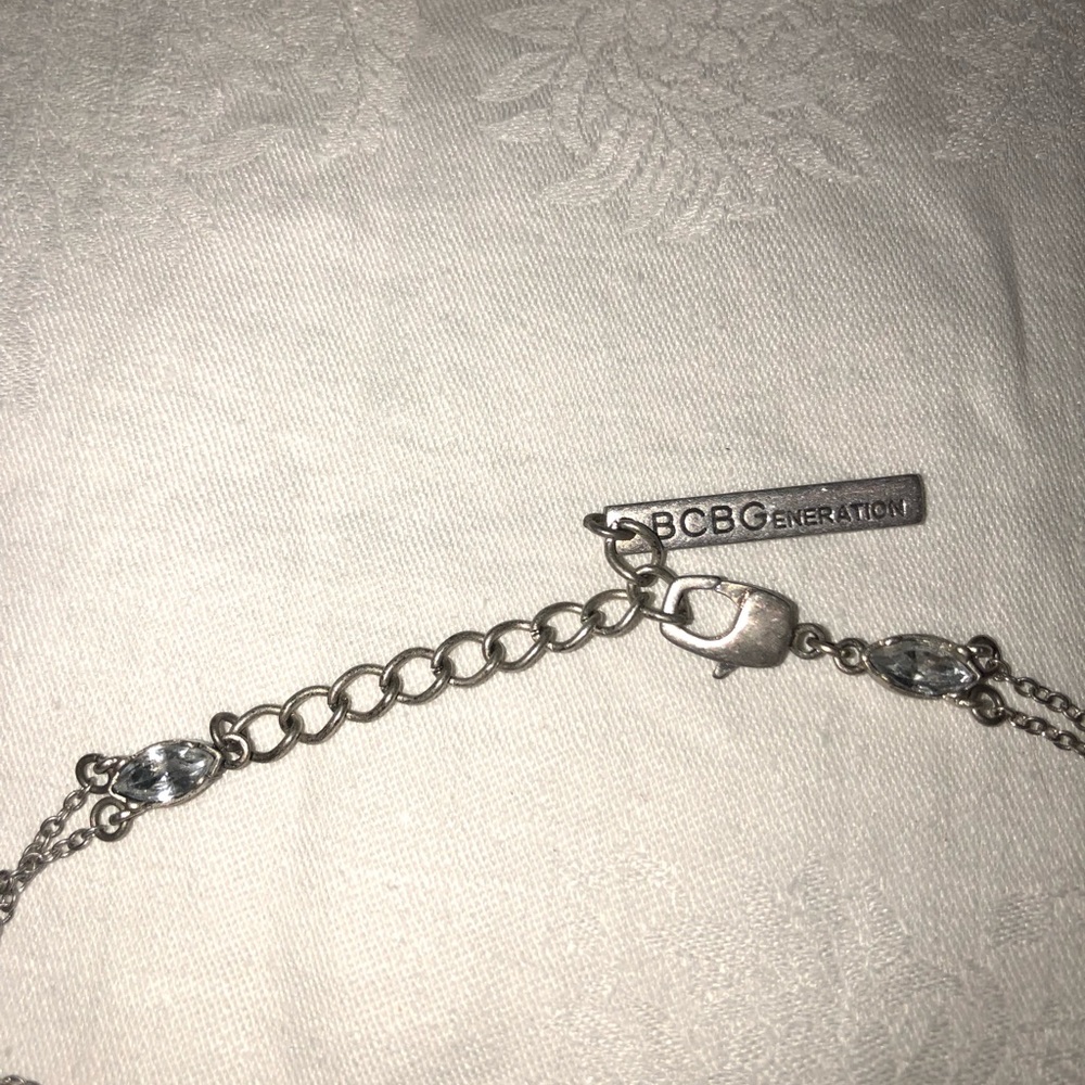 BCBGeneration 2 Chains Rhinestone Cross - Picture 4 of 4